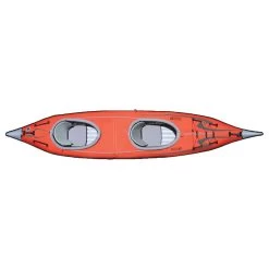 Kayak Gonflable Advanced Elements AF Convertible Elite Rouge -Kayak Soldes convertible deck 2 1