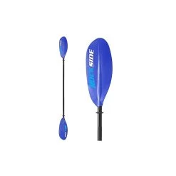Pagaie Kayak Rockside - Alu - 4 Parties - 220 Cm -Kayak Soldes kayak paddle 4 parts 220 aluminium blue 2