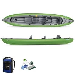 Kayak Gonflable Gumotex Solar 019 Vert | 2 Places