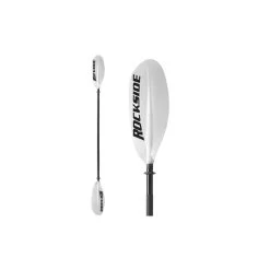 Pagaie Kayak Rockside - Alu - 4 Parties - 220 Cm -Kayak Soldes pagaie kayak rockside pale blanc 1