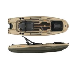 Kayak De Pêche Pelican Catch PWR 100 Khaki