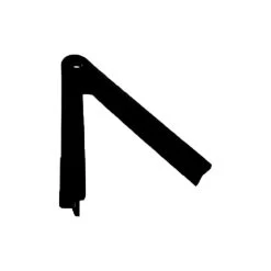 Poignée Canoë Pelican Noir