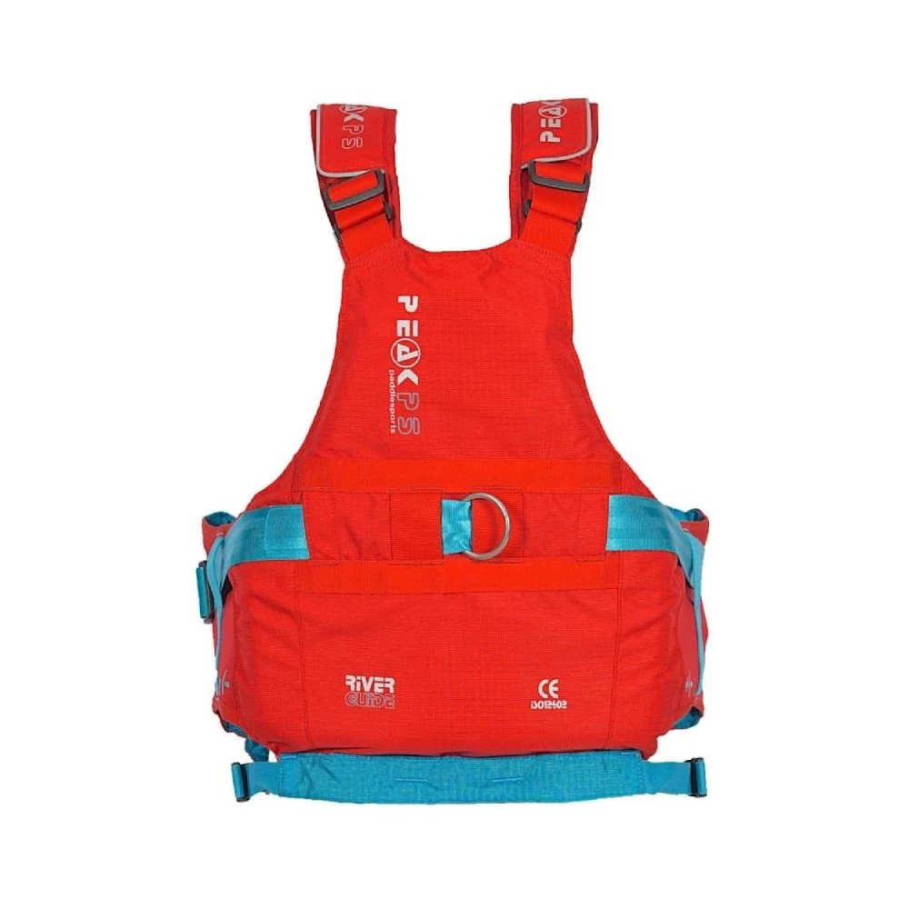 Gilet Kayak Peak River Guide Vest Red 4 Gilet Kayak Peak River Guide Vest Red – Image 2