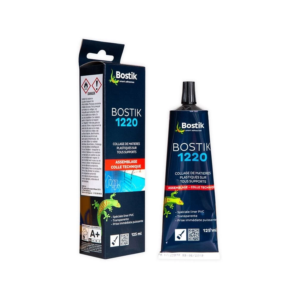 Colle PVC Tube Bostik 1220 3 Colle PVC Tube Bostik 1220