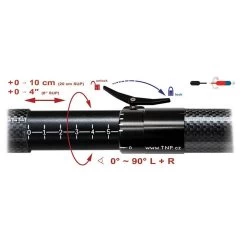 Pagaie Kayak TNP Wolferine Vario Pro Skypole - Fibre Carbone - 2 Parties - 210/230 Cm 5 Pagaie Kayak TNP Wolferine Vario Pro Skypole - Fibre Carbone - 2 Parties - 210/230 Cm -Kayak Soldes tnp 2018 pagaie manche carbon 2 parties vario pro 2 1 1