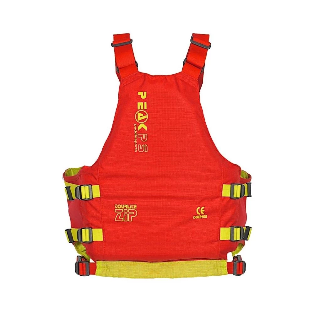 Gilet Kayak Peak Tourlite Zip Red 4 Gilet Kayak Peak Tourlite Zip Red – Image 2