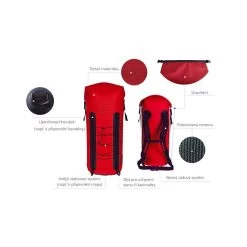 Sac A Dos Etanche Hiko Trek -Kayak Soldes trek