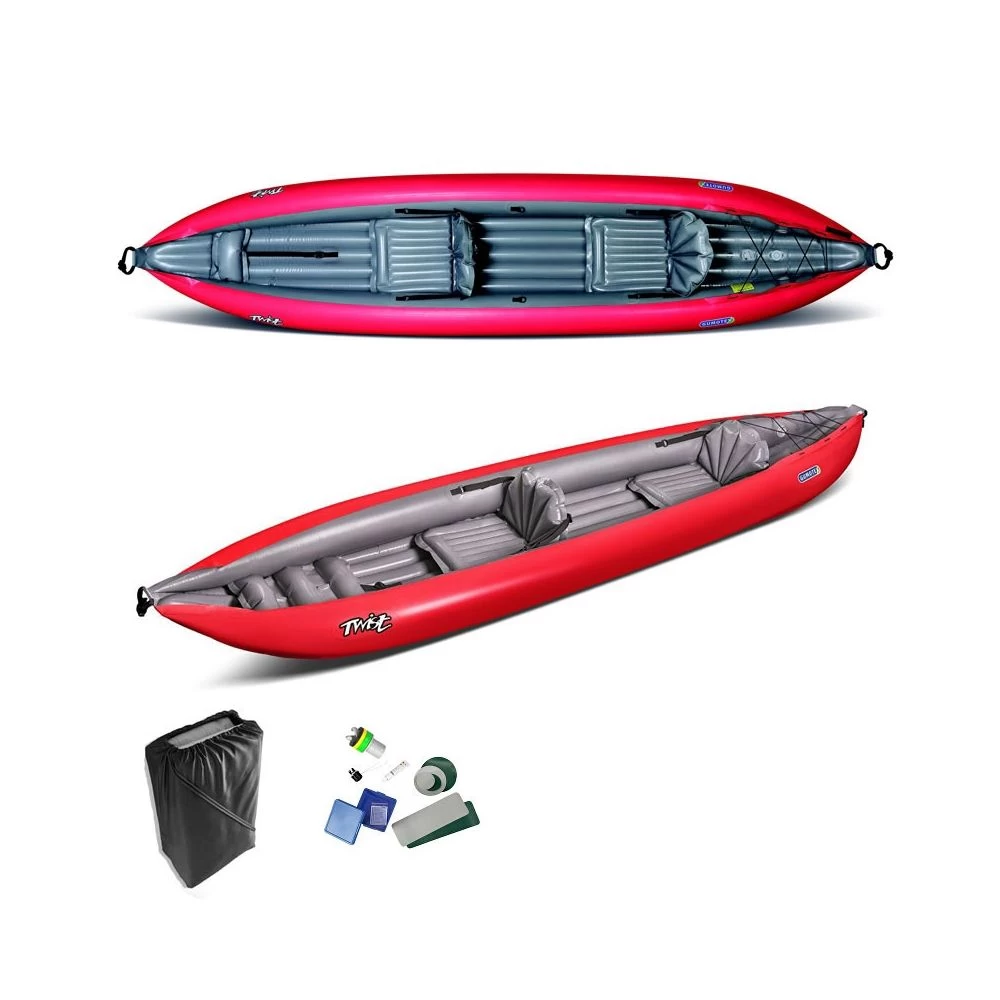 Kayak Gonflable Gumotex Twist 2 Rouge 3 Kayak Gonflable Gumotex Twist 2 Rouge